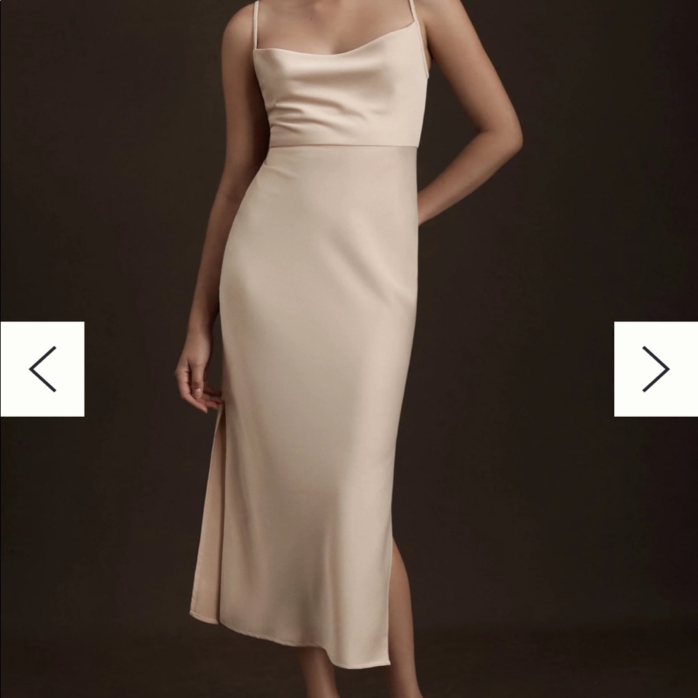 BHLDN cali midi dress